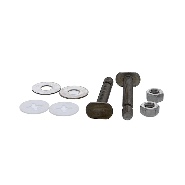 Jones Stephens 5/16in. x 2-1/4in. Premium Snap-Off Style Stainless Steel Closet Bolts with Retainers C02423SS - main